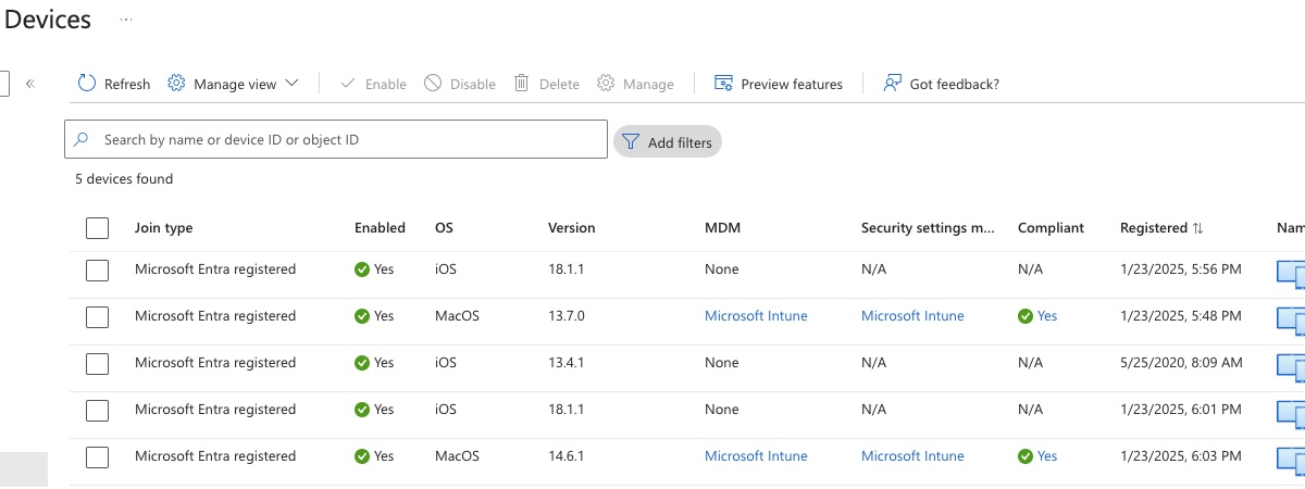 Microsoft 365 Device Registration & Conditional Access for Apple ...